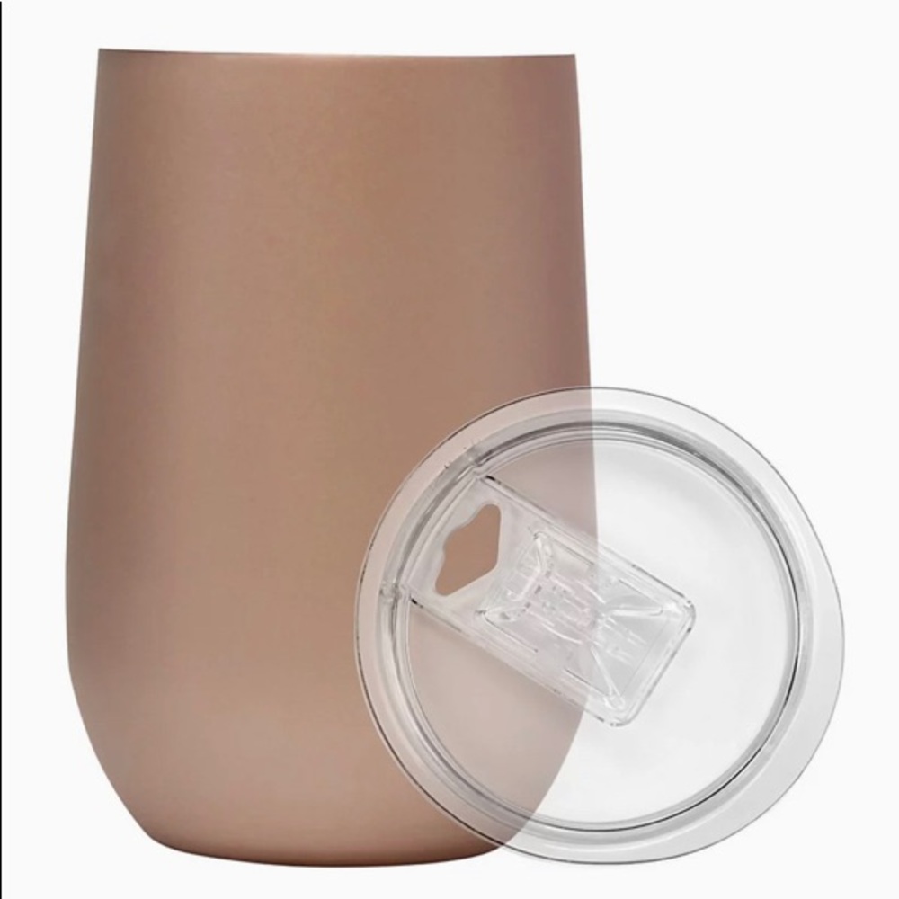 Wellness Double-Wall Stainless Steel Wine Tumbler